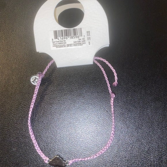 Brand New - PURA VIDA Opal Cloud Lavender Silver Bracelet - Picture 7 of 9